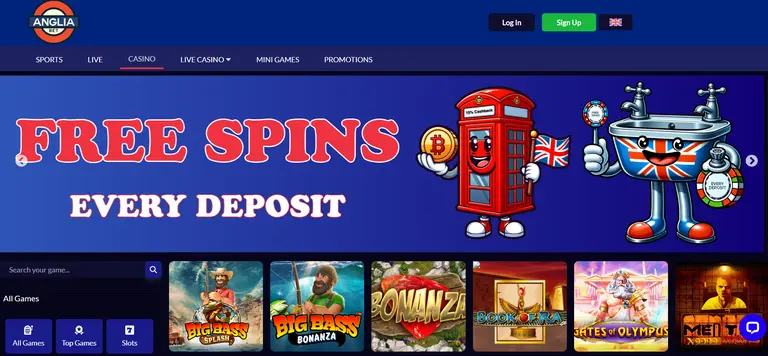 Best Bitcoin Casino UK in 2024 Angliabet - Full Rankings of the UK Crypto Casinos