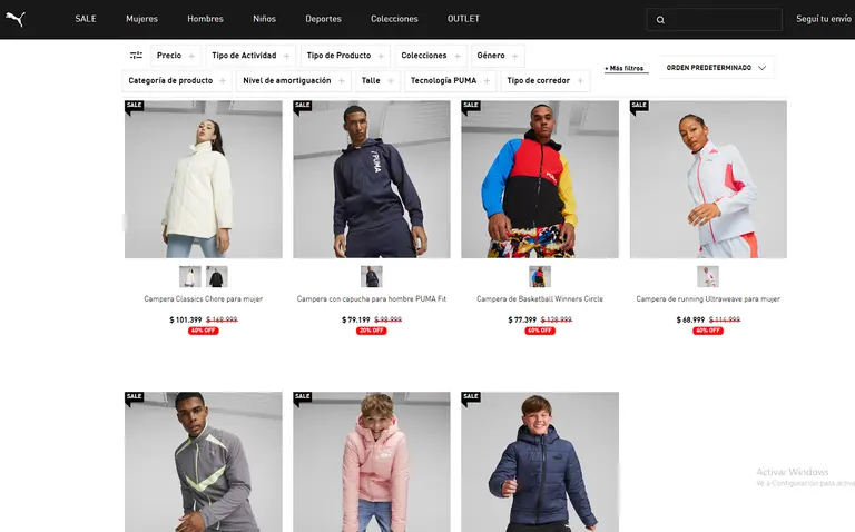 Cómo comprar camperas PUMA con 40 % de descuento y en cuotas