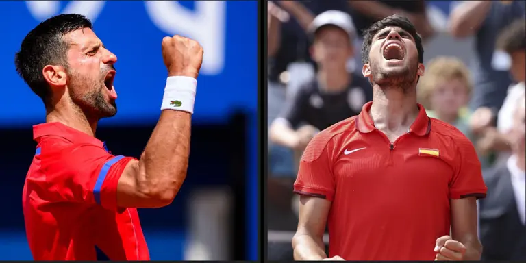 Final soñada: Djokovic y Alcaraz pelearán por la medalla de oro en Paris