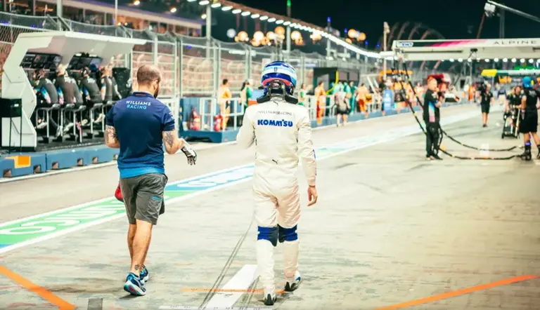 Franco Colapinto Singapur F1