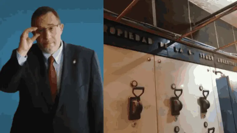 En pleno apagón, Carlos Maslatón revela la histórica sala de luces del emblemático edificio Kavanagh