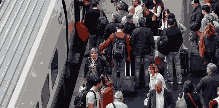 Caos en el transporte ferroviario de España tras un sabotaje en plena vuelta del fin de semana largo