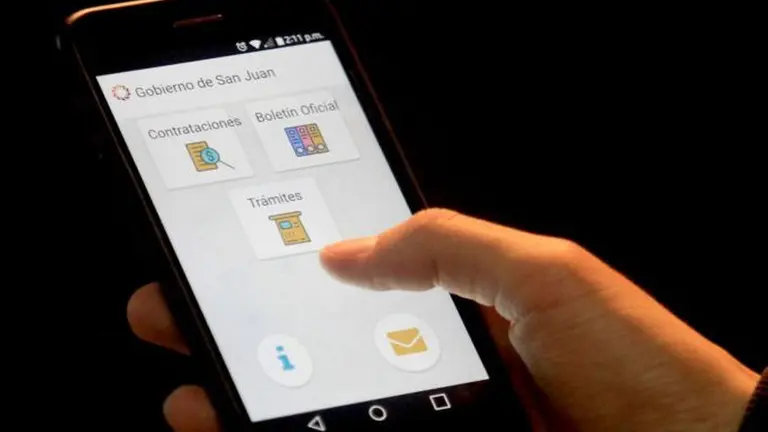 Lanzan una app para obtener información y sacar turnos en oficinas públicas en San Juan