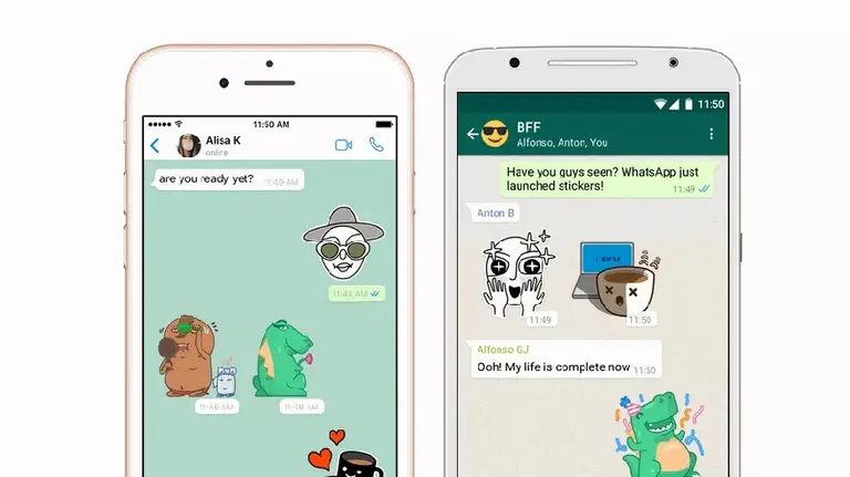Se pone a la moda: WhatsApp ya permite enviar stickers