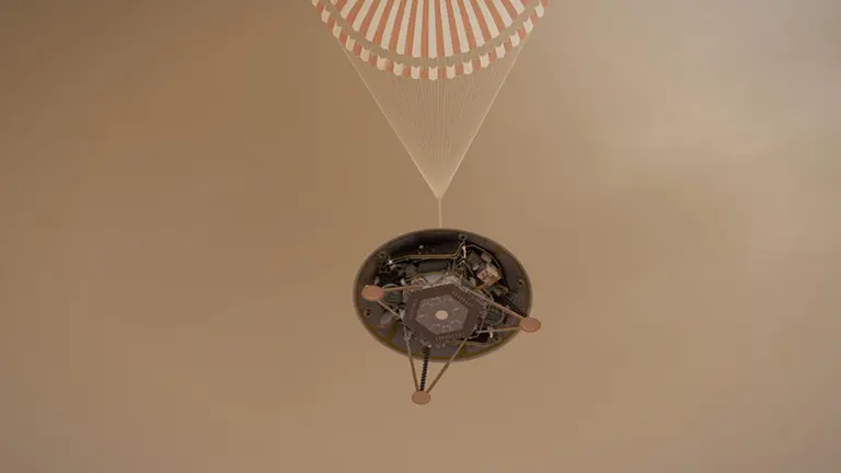 Así fue el aterrizaje de InSight, la sonda de la NASA que buscará vida en Marte