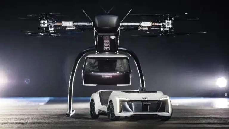Así es el "mini" prototipo del taxi aéreo eléctrico de Audi