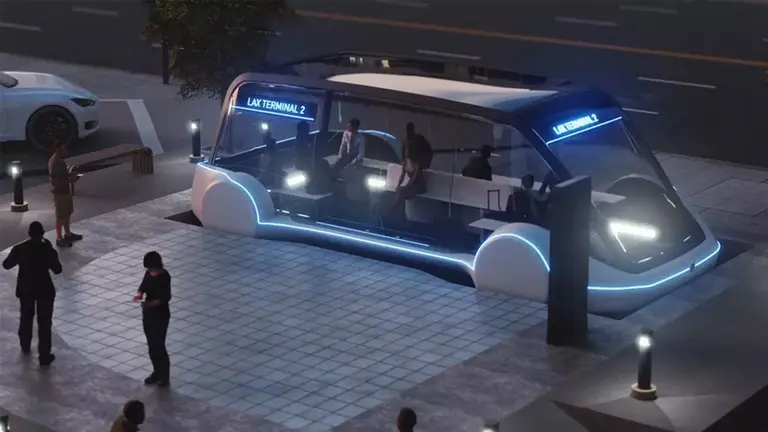 Video: Elon Musk mostró el túnel de su nuevo subterráneo de alta velocidad