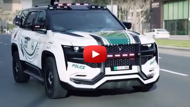 Inteligencia artificial y reconocimiento de rostros: así es el patrullero más avanzado del mundo