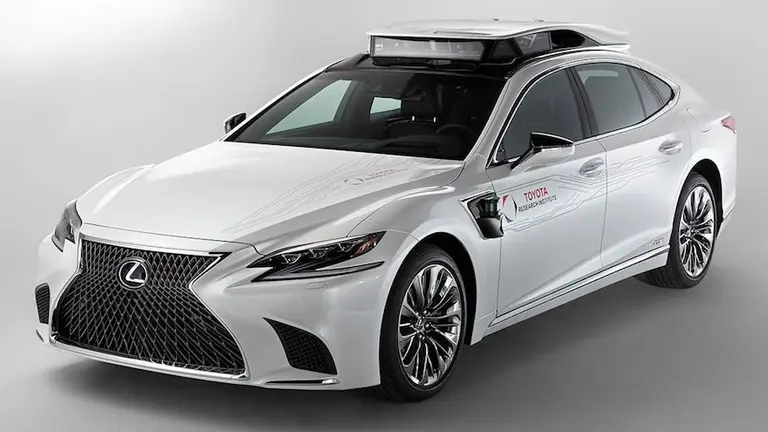 Lexus LS 500h, el autónomo de prueba de Toyota presentará en el CES