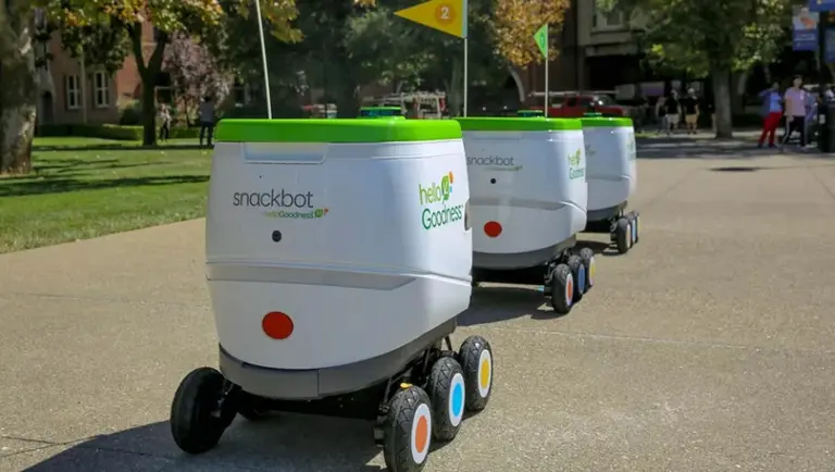 Kiosko móvil: mirá como funciona el robot repartidor de snacks de PepsiCo