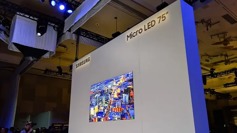 Cómo funciona el televisor modular que presentó Samsung en la CES 2019