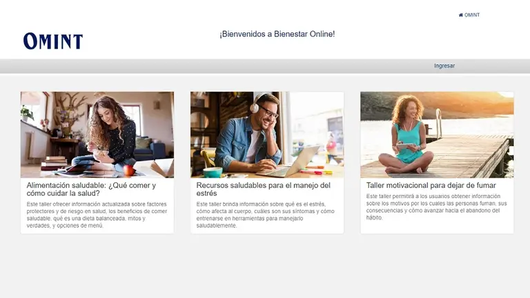OMINT avanza en la transformación digital con el lanzamiento de su plataforma "Bienestar Online"