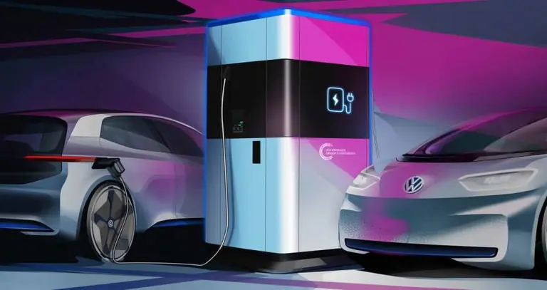 Volkswagen utilizará baterías de Tesla en sus estaciones de recarga