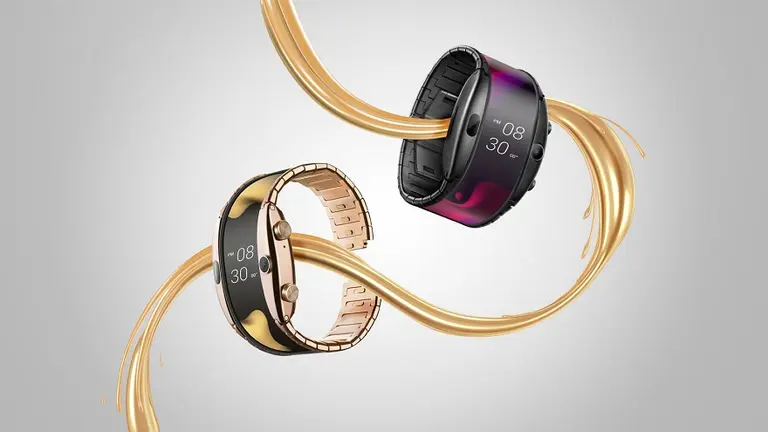 El celular más raro de la cumbre móvil de Barcelona parece un reloj de pulsera