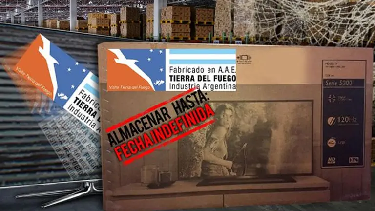 Colapsó Tierra del Fuego: más plantas paradas, medio millón de TV en stock y la peor venta de celulares en 10 años