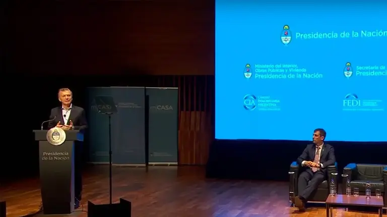 Macri presentó el Boleto Inmobiliario Electrónico