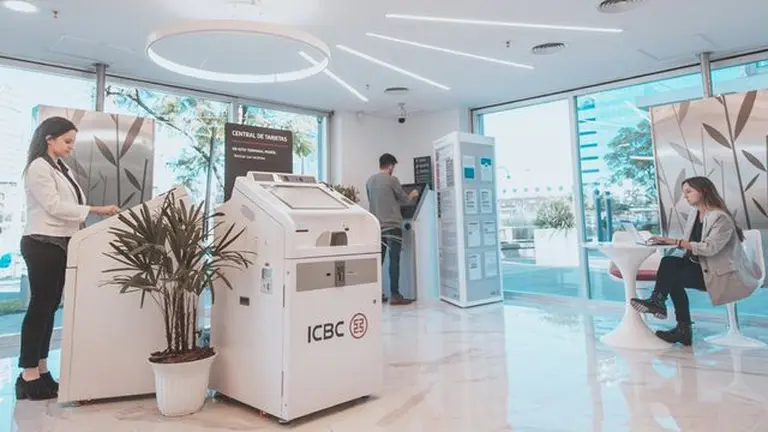 Así es la revolucionaria sucursal inteligente de ICBC Argentina