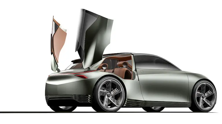 Genesis Mint Concept, un nuevo eléctrico sin baúl y con 7 pantallas en el volante