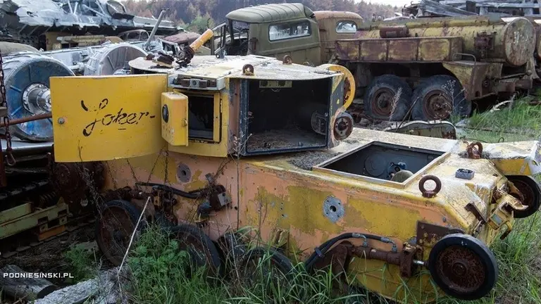 Así es "Joker", el robot enviado a limpiar Chernobyl que murió casi al instante