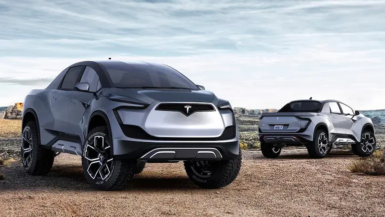 Se viene la pick up eléctrica de Tesla y aseguran que será más rápida que un Porsche 911