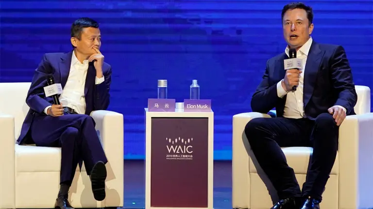 Dos potencias se saludan: lo mejor del debate entre Jack Ma y Elon Musk sobre inteligencia artificial