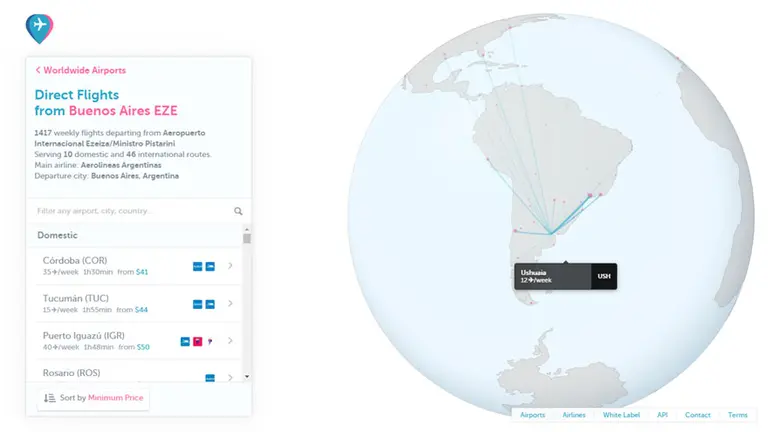 ¿Cansado de los viajes con escalas?: una web te permite encontrar vuelos directos y comprar tu pasaje