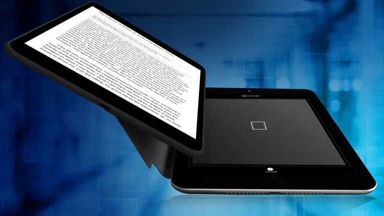 Talento argentino: expertos del INTI desarrollan una cubierta para iPad con pantalla de tinta electrónica