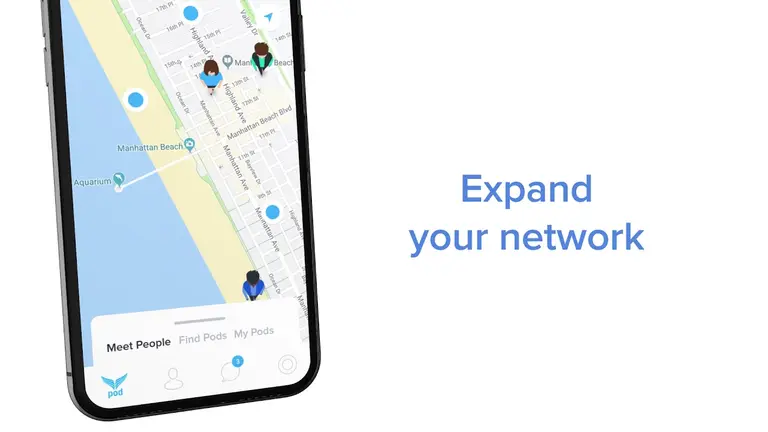 Conocé Pod, el "Tinder" que usa inteligencia artificial para juntarte con gente con tus mismos hobbies e intereses