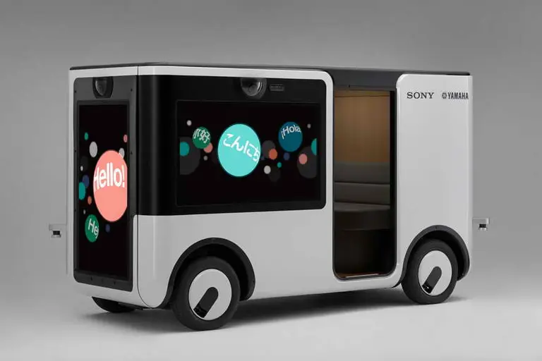 Sony y Yamaha lanzan el "Sociable Cart SC-1", su primer vehículo eléctrico y autónomo