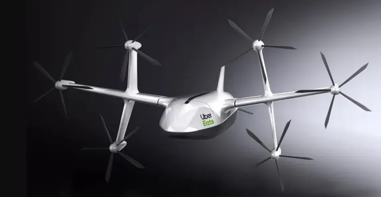 ¿Punto final para los repartidores?: Uber Eats utilizará drones para el delivery de comida