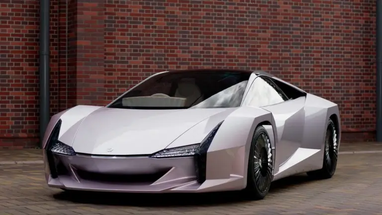 Conocé al auto "reciclado": un súper deportivo de lujo fabricado a partir de desechos agrícolas