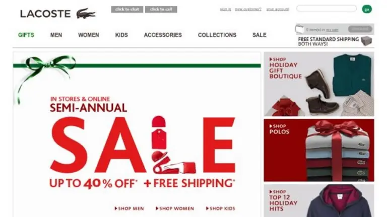 Se moderniza y apuesta por el comercio electrónico: Lacoste lanza su tienda online en Argentina