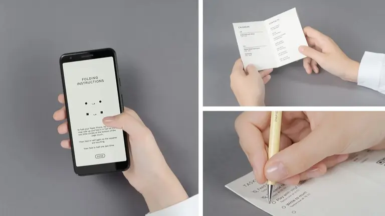 El último experimento de Google es 100% analógico: así es el "teléfono" que se imprime