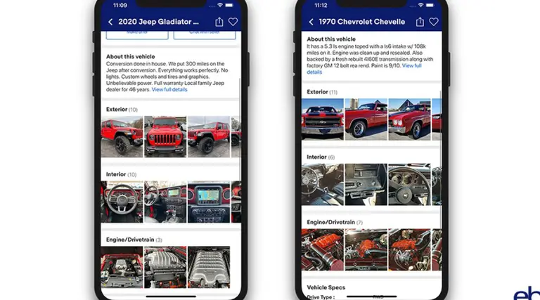 eBay lanzó una app con inteligencia artificial que promete vender tu auto "en menos de cinco minutos"