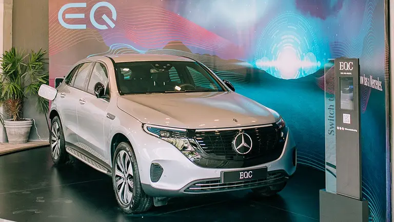 Llega un nuevo modelo al mercado local: el Mercedes Benz EQC eléctrico ya está en la Argentina