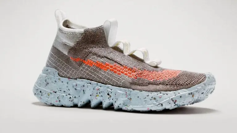 Nike se sube a la fabricación sustentable: así son sus zapatillas hechas con basura