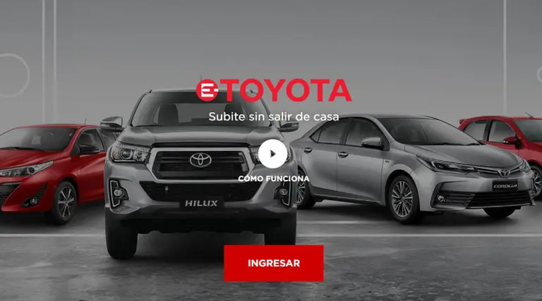 Transformación digital: Toyota lanza su propia plataforma para comprar autos de forma online