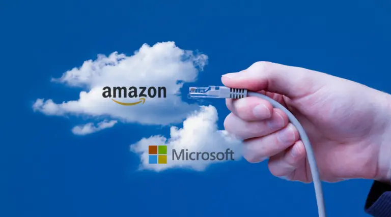 Batalla en las alturas: la millonaria disputa entre Amazon y Microsoft por el negocio de la Nube