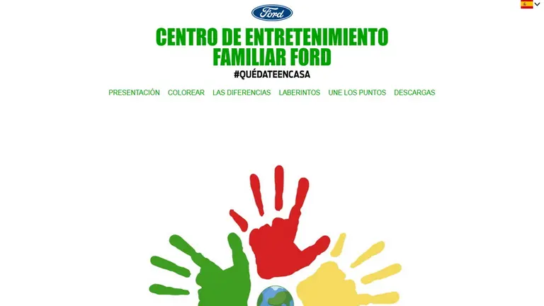 Cuarentena y entretenimiento familiar: Ford crea una página con variadas actividades recreativas