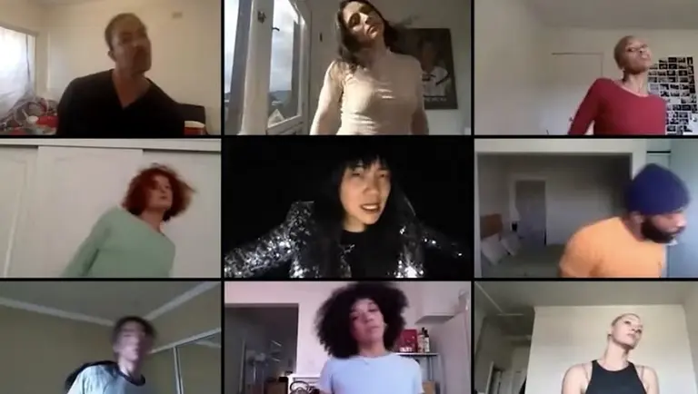 Innovación en pandemia: una banda lanza el primer videoclip grabado por Zoom