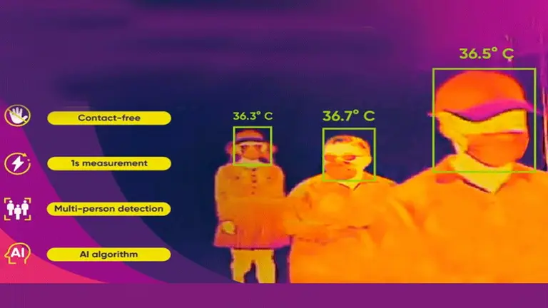 Evitar el contagio: esta solución permite detectar el coronavirus sin contacto y entre grandes multitudes