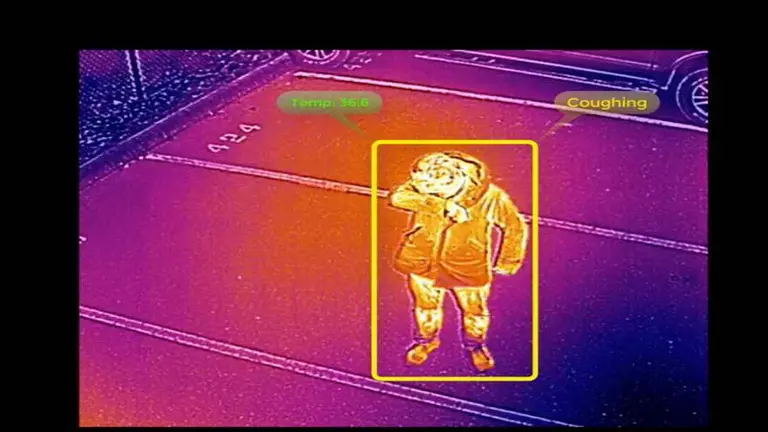 Así son los drones para identificar si estás tosiendo, tenés fiebre, o estornudás