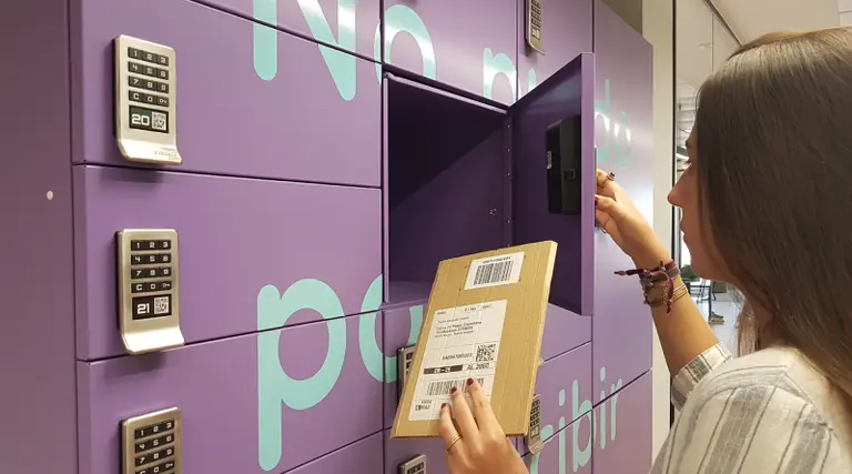 Por el distanciamiento social, se dispara el uso de lockers para la entrega de compras online