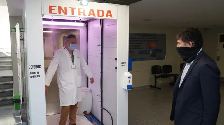 Para empresas: cuánto sale una cámara sanitizante para colocar en el hall de entrada