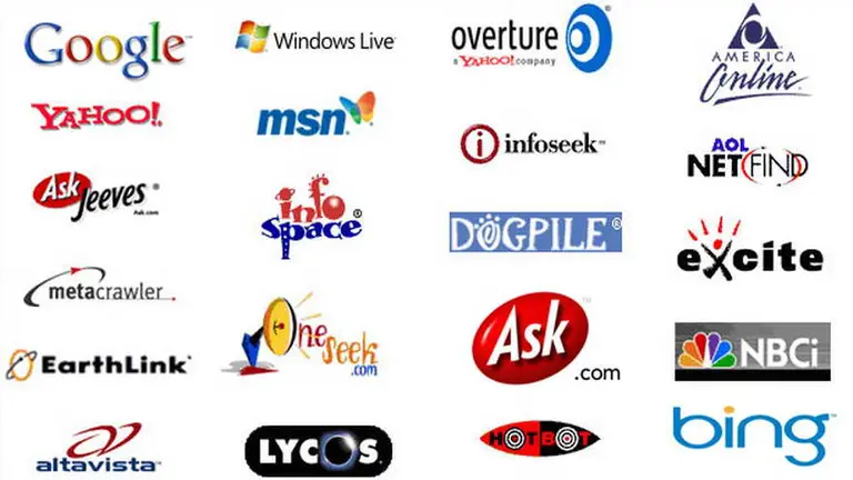 Qué ha sido de buscadores como Yahoo, Ask, o Lycos, los  predecesores de Google