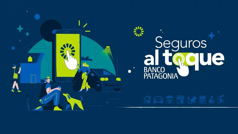 Banco Patagonia se "viste" de Insurtech: así es Seguros al toque, su nueva propuesta digital