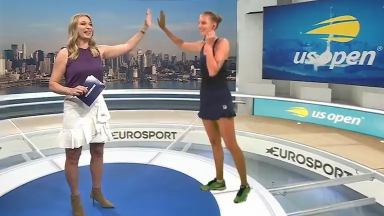 De ciencia ficción: así es la tecnología del US Open para hacer entrevistas con hologramas