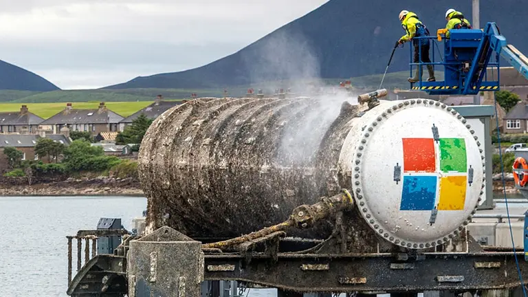 Microsoft "rescató" un centro de datos que sumergió hace dos años: ¿qué encontró?