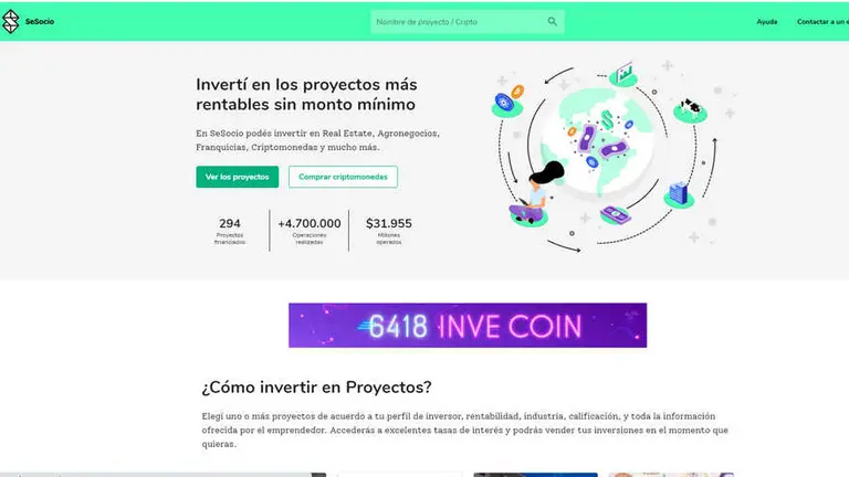 Nueva cara: SeSocio renueva la imagen de su plataforma de inversiones