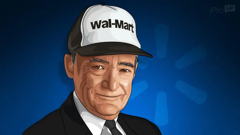Trabajaba de mesero y le pagaban con un plato de comida: conocé la increíble historia del genio que creó Walmart